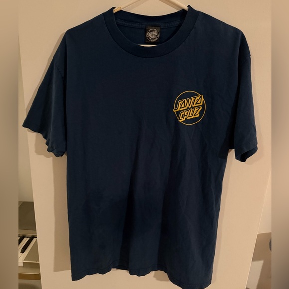 Santa Cruz Skateboards Navy Tee - Picture 1 of 4